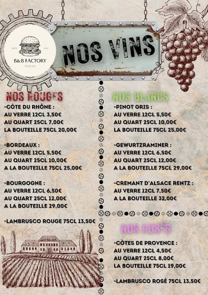 Menu_B&B FACTORY_Phalsbourg_image_2