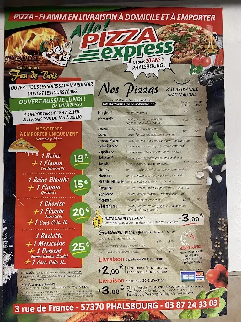Menu_Allo Pizza Express_Phalsbourg_image_1