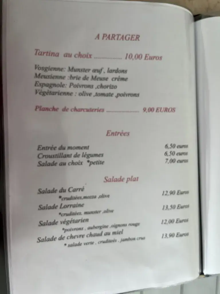 Menu_LE CARRE GOURMAND_Revigny-sur-Ornain_image_3