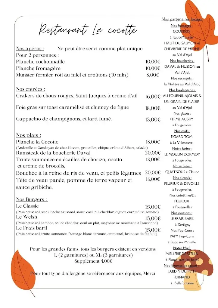 Menu_La Cocotte_Val-d'Ajol_image_1