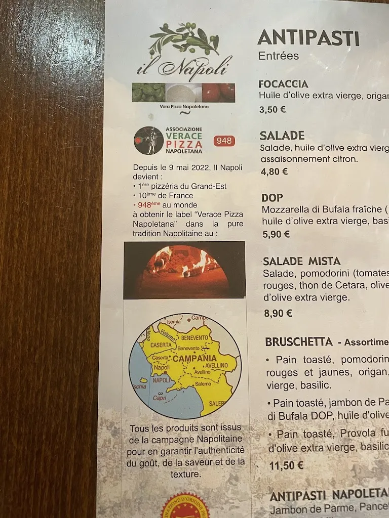 Menu_Il Napoli_Richwiller_image_1