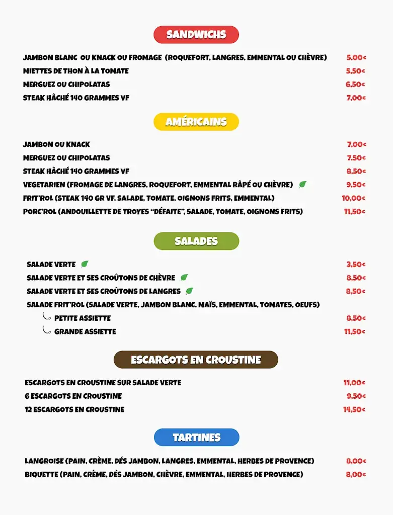 Menu_Friterie de Rolampont_Rolampont_image_1