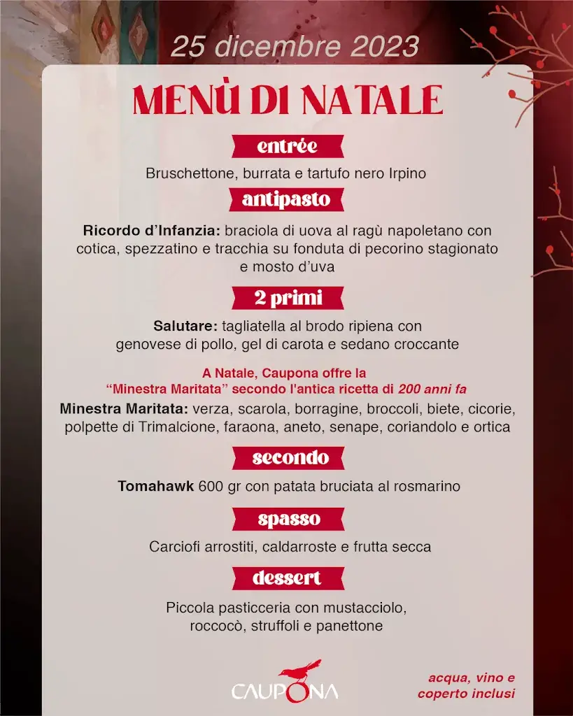 Menu_Caupona Pompei Ristorante_Italy_image_1