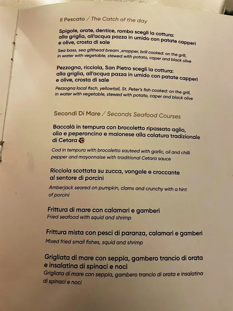 Menu_La Bettola Del Gusto_Italy_image_2