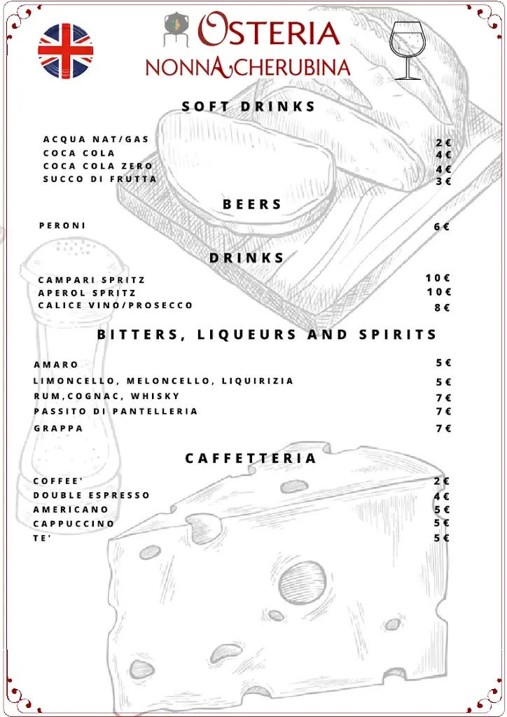 Menu_Osteria Nonna Cherubina_Italy_image_1