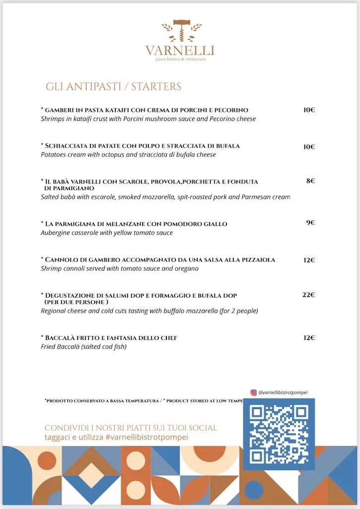 Menu_Varnelli Pizzeria Bistrot Ristorante_Italy_image_3