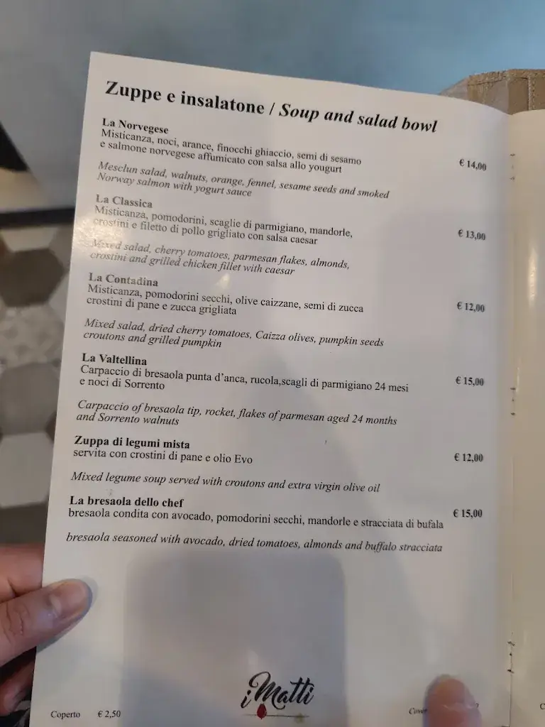Menu_Ristorante Pizzeria IMatti_Italy_image_3