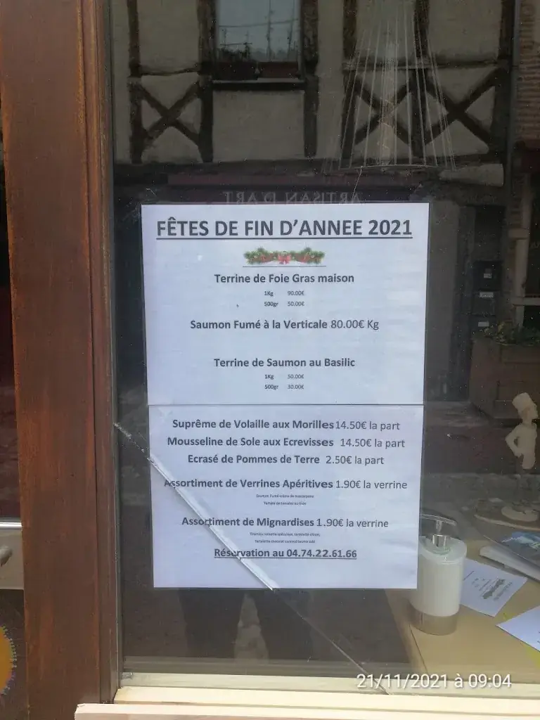 Menu_Restaurant La Fring'Halles_Châtillon-sur-Chalaronne_image_1