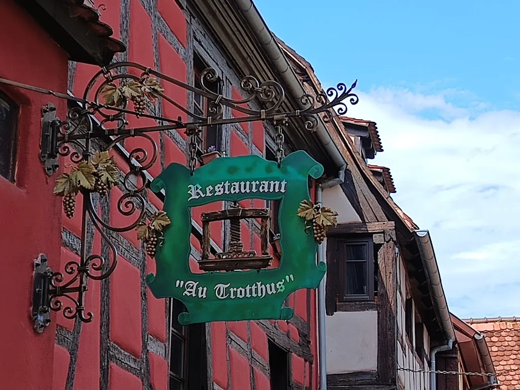 Au Trotthus ristorante a Riquewihr