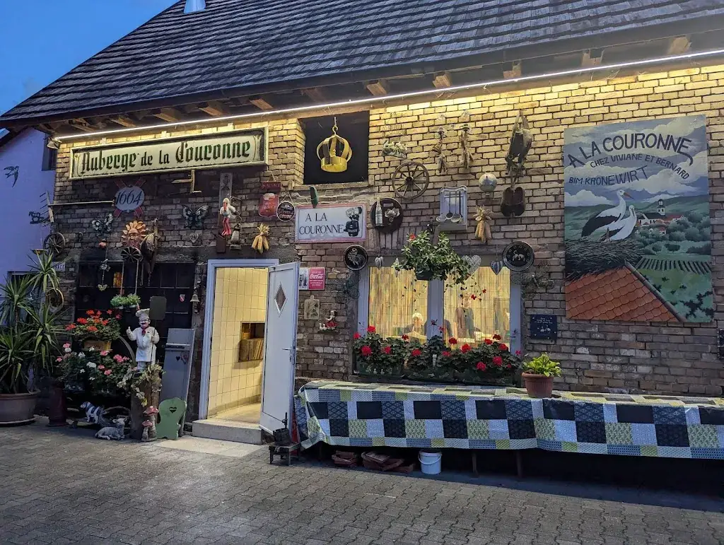 La Couronne de Roeschwoog - Flammkueche Restaurant restaurant in Rœschwoog