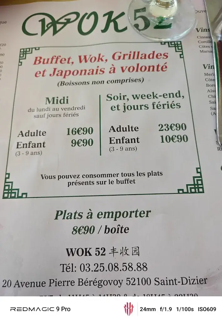 Menu_Wok 52_Saint-Dizier_imagen_1