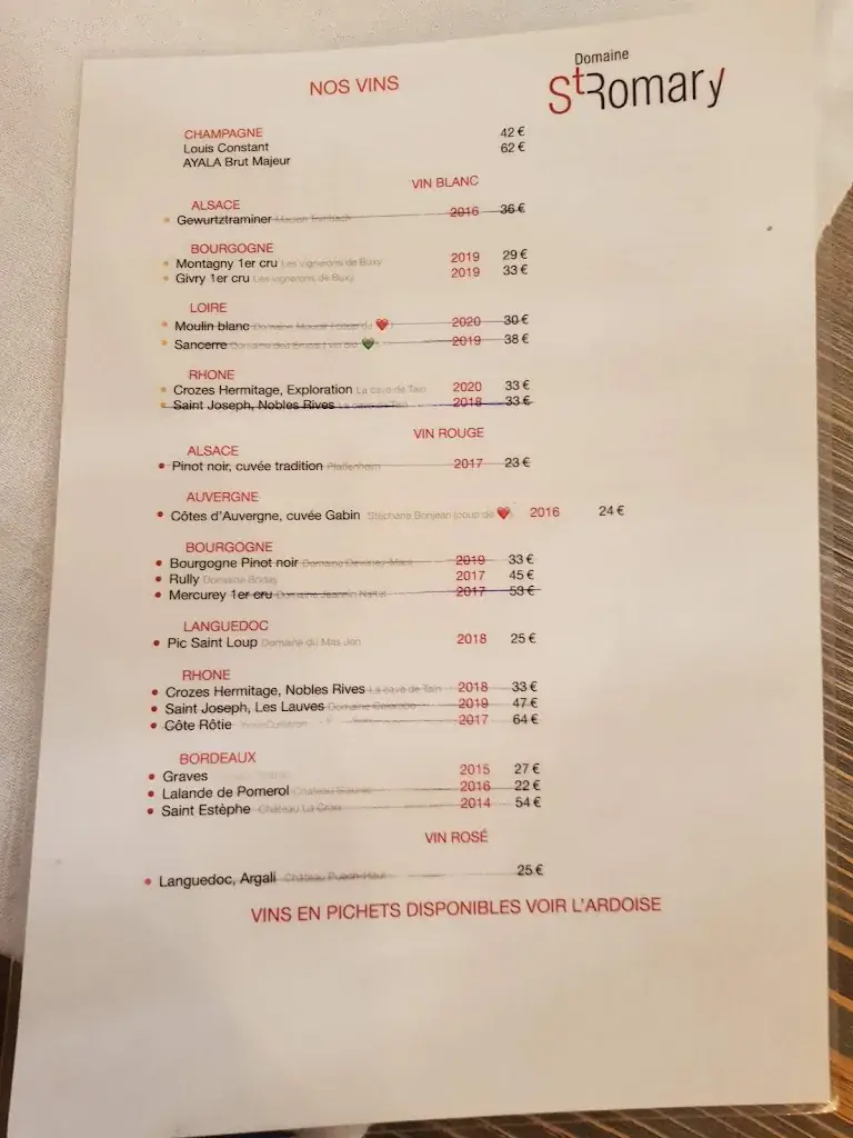 Menu_Domaine de saint Romary_Saint-Étienne-lès-Remiremont_image_1