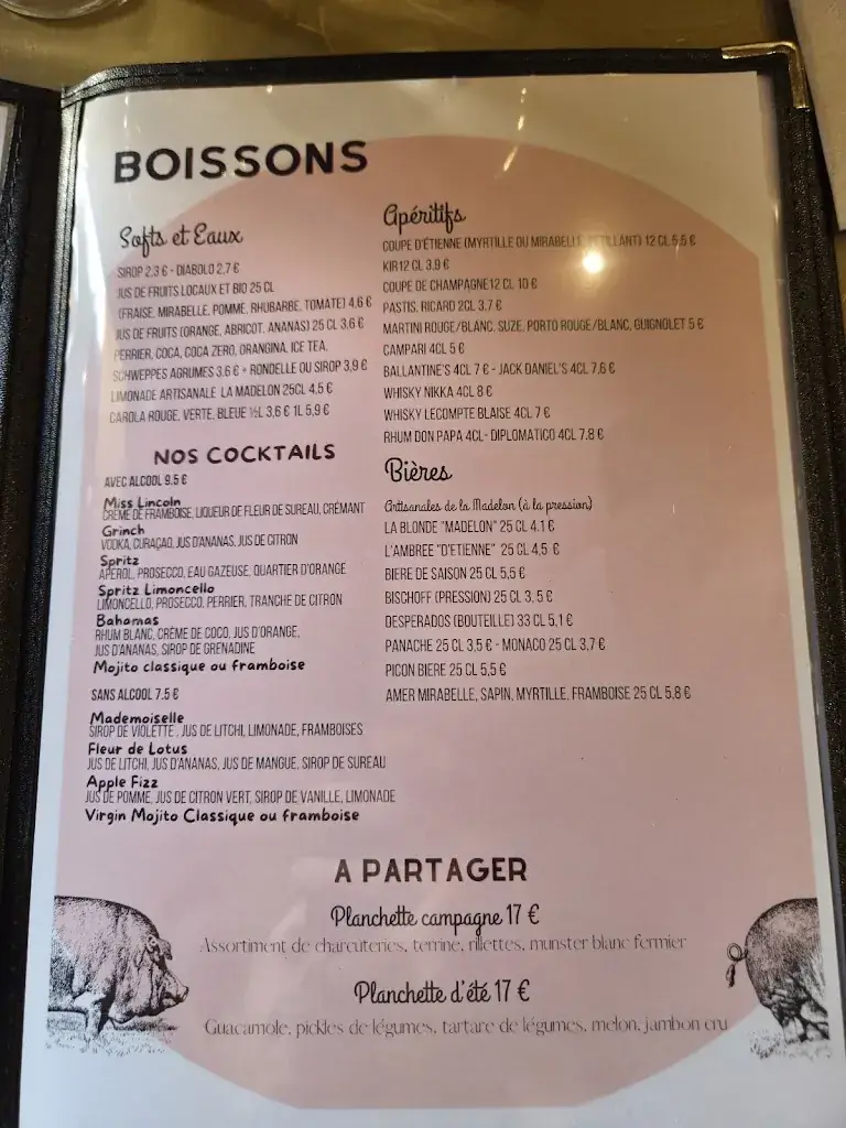 Menu_Restaurant et pizzeria - Le Chalet D'Etienne_Saint-Étienne-lès-Remiremont_image_2