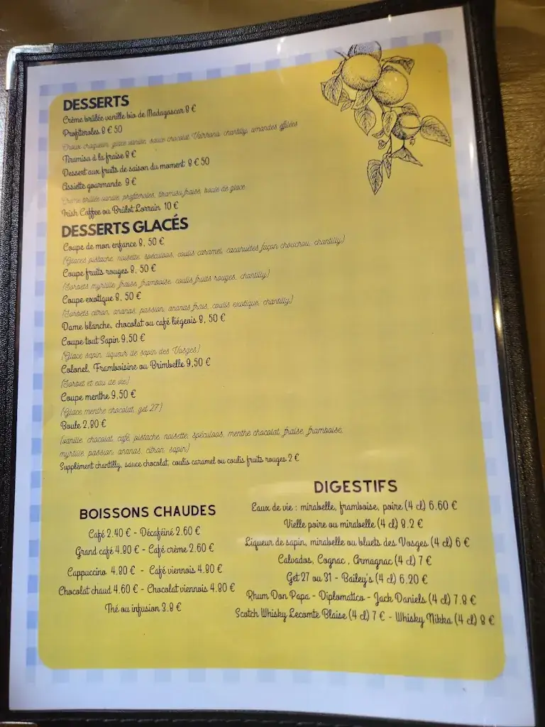 Menu_Restaurant et pizzeria - Le Chalet D'Etienne_Saint-Étienne-lès-Remiremont_image_3