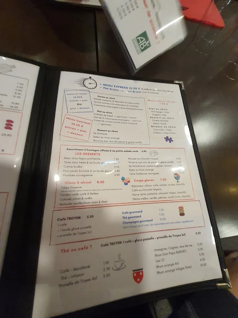 Menu_St Julien Restaurant & Grill_Saint-Julien-les-Villas_image_3