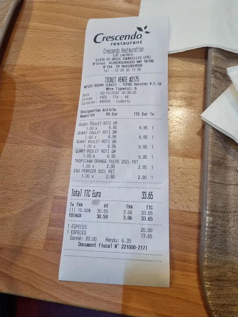 M D_Crescendo Restaurant_Saint-Brice-Courcelles_avis