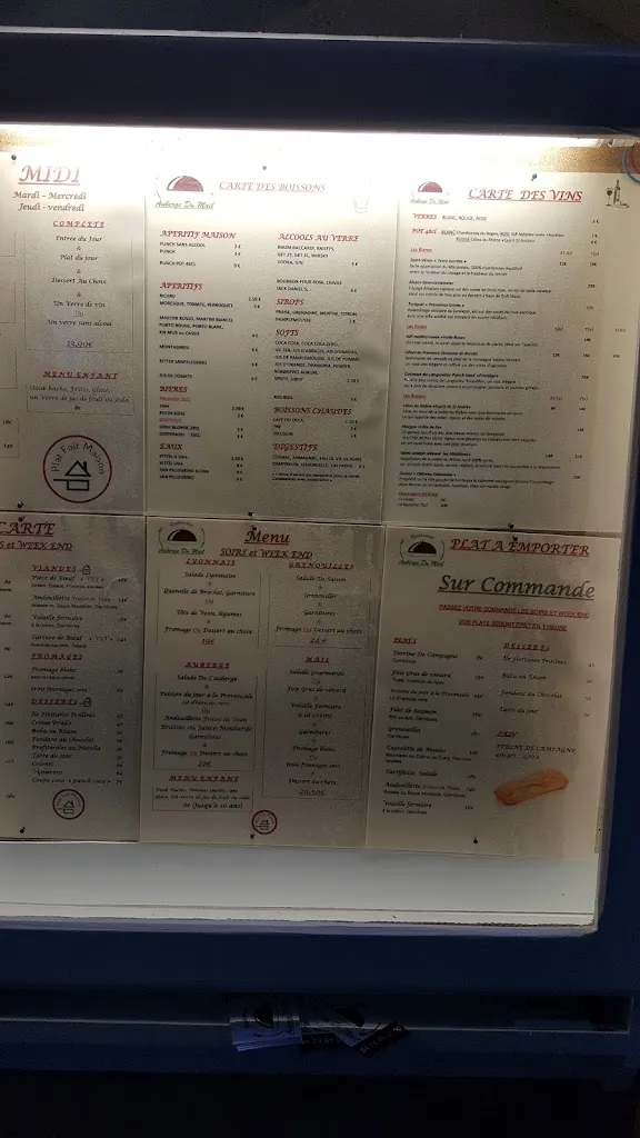 Menu_Auberge du Mail_Chazey-sur-Ain_image_3