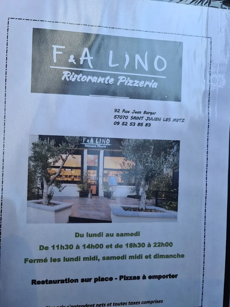 Adrien Ritlewski_F&A lino ristorante pizzeria_Saint-Julien-lès-Metz_review