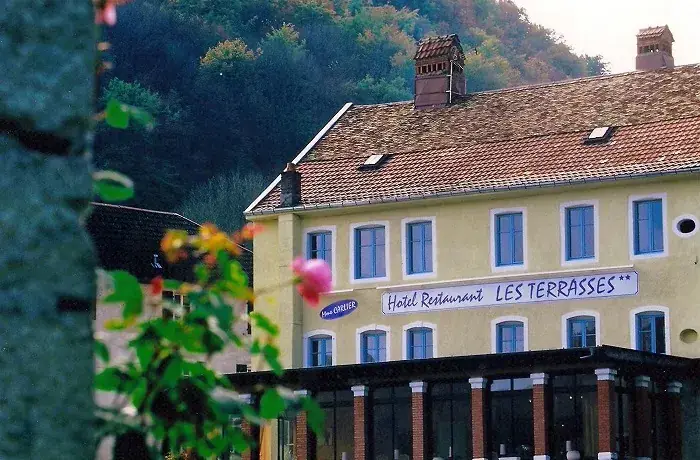 Hôtel Restaurant Les Terrasses restaurant in Saint-Hippolyte