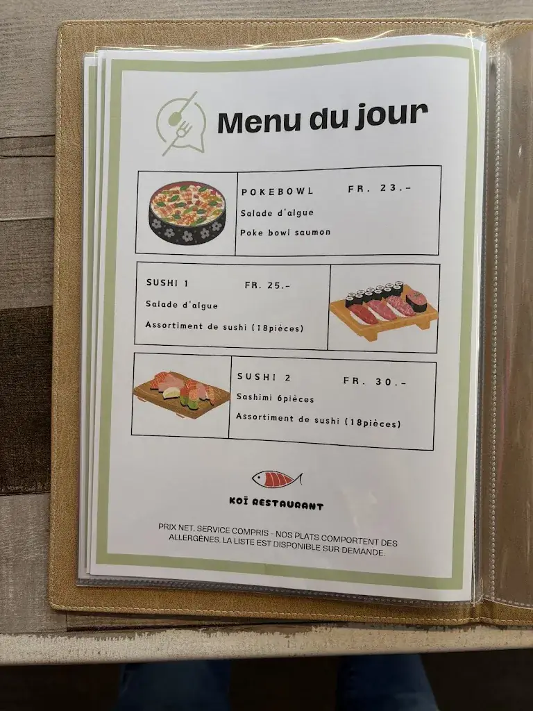 Menu_Koi restaurant_Saint-Léonard_image_3