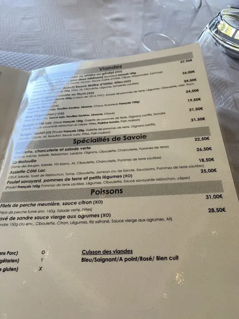 Menu_Côté Lac_Chens-sur-Léman_image_2