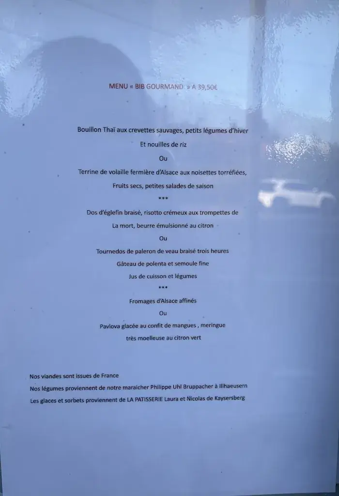 Menu_Au Relais des Ménétriers_Ribeauvillé_imagen_3