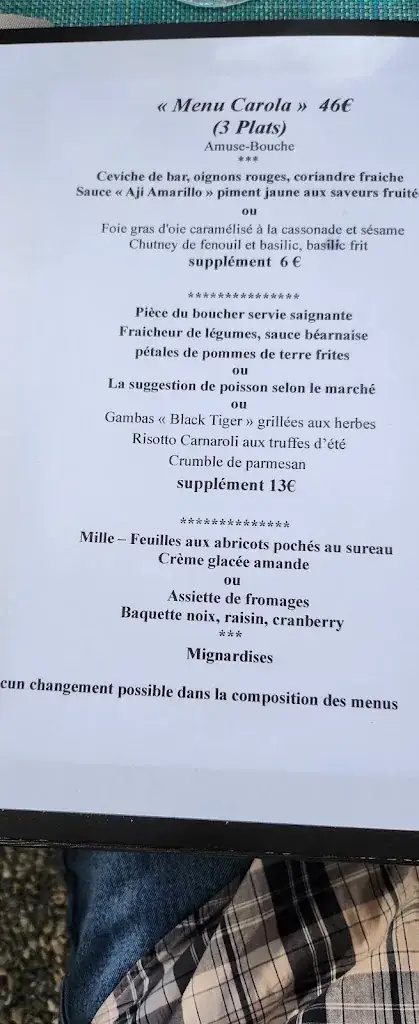Menu_Auberge du Parc Carola_Ribeauvillé_image_4