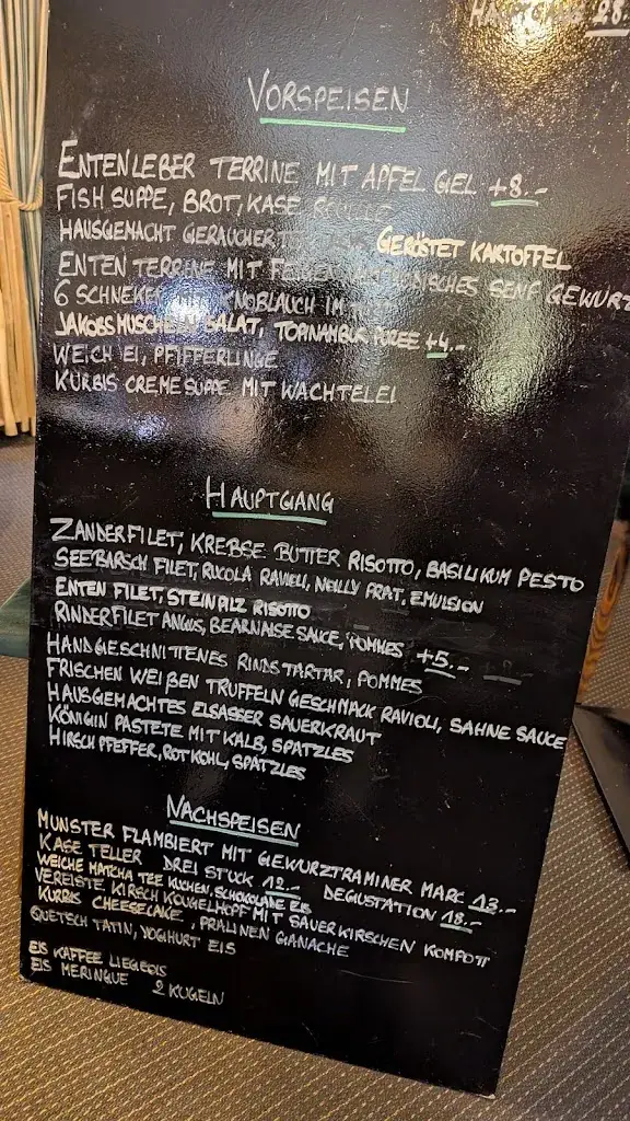 Menu_Hotel Restaurant Au Cheval Blanc_Ribeauvillé_immagine_3