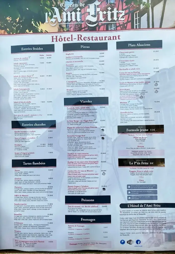Menu_Restaurant Caveau de l'ami Fritz_Ribeauvillé_image_2
