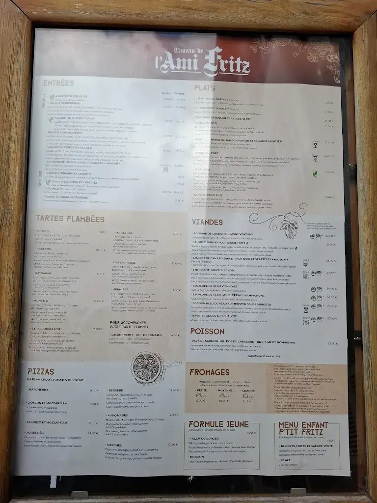 Menu_Restaurant Caveau de l'ami Fritz_Ribeauvillé_image_3