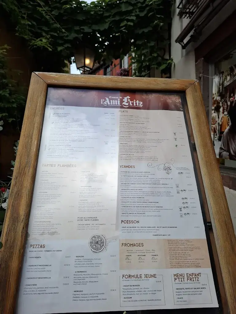 Menu_Restaurant Caveau de l'ami Fritz_Ribeauvillé_image_4