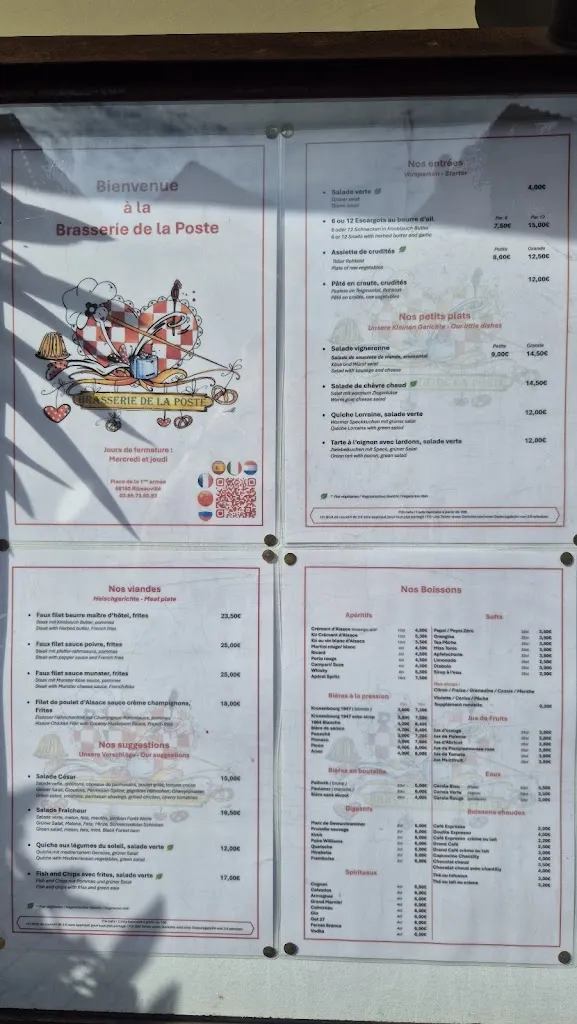 Menu_Brasserie de la Poste_Ribeauvillé_image_2
