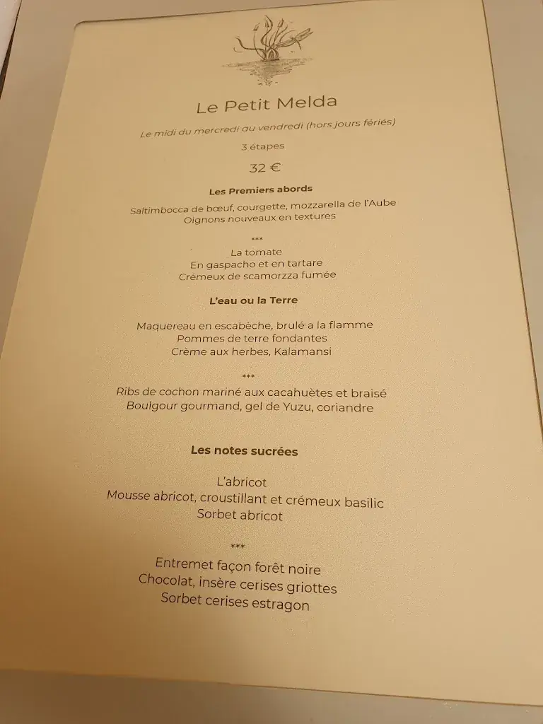 Menu_Auberge de Sainte Maure_Sainte-Maure_immagine_1