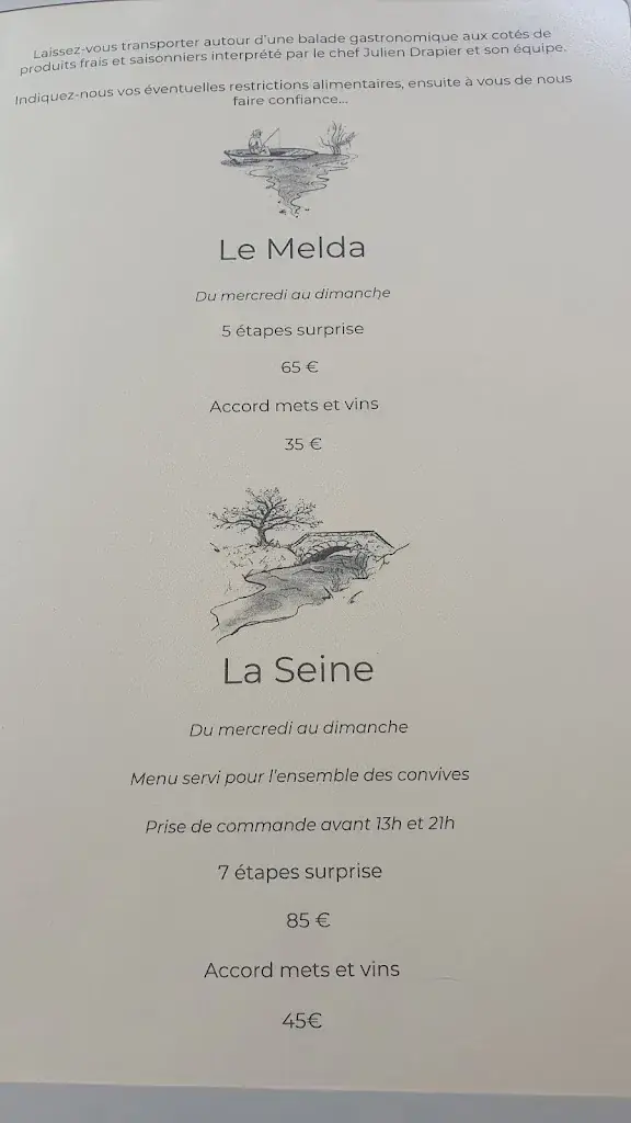 Menu_Auberge de Sainte Maure_Sainte-Maure_immagine_2