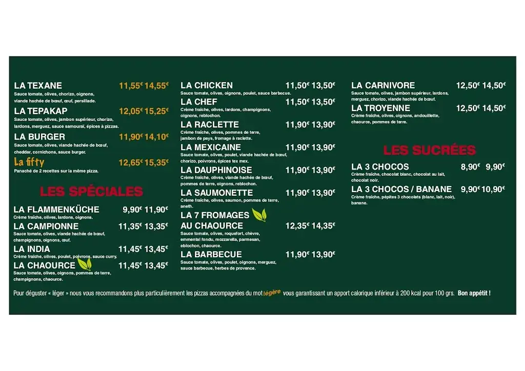 Menu_Kiosque à pizzas - Saint-lyé_Saint-Lyé_image_1