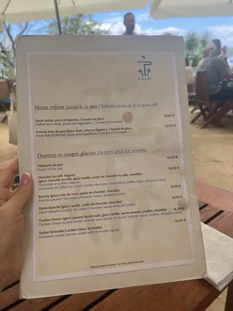 Menu_Restaurant La Tonnelle_Cannes_image_3