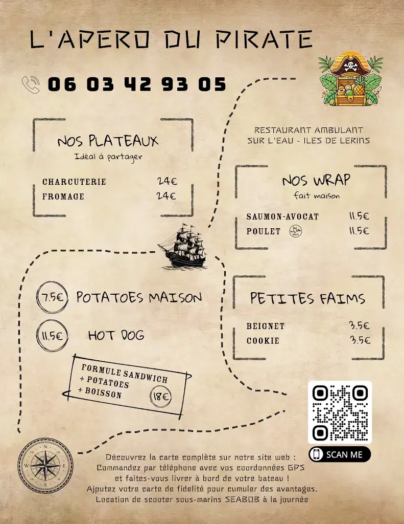 Menu_L’apéro du Pirate_Cannes_image_2