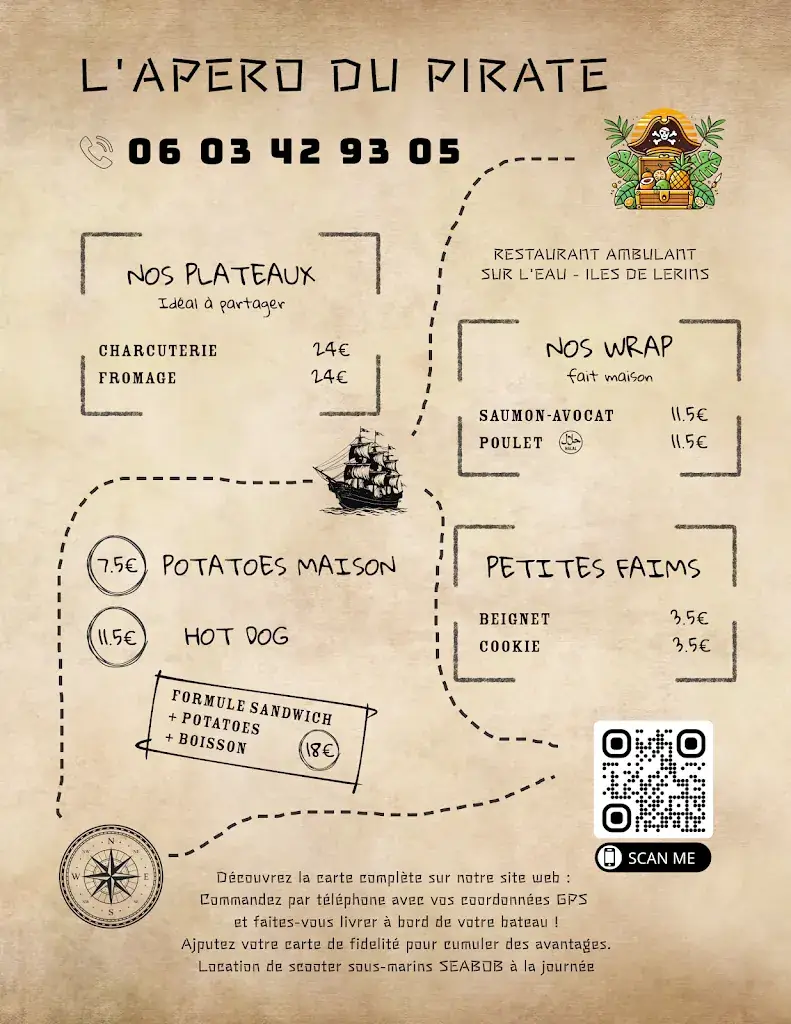 Menu_L’apéro du Pirate_Cannes_image_4