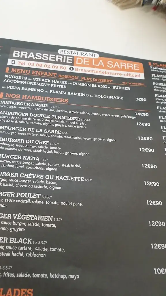 Menu_SAS Brasserie de la Sarre_Sarre-Union_immagine_2