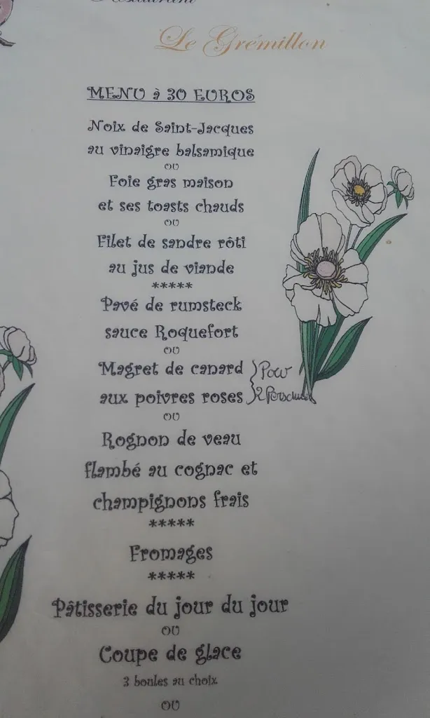 Menu_Le Grémillon_Saint-Max_image_1