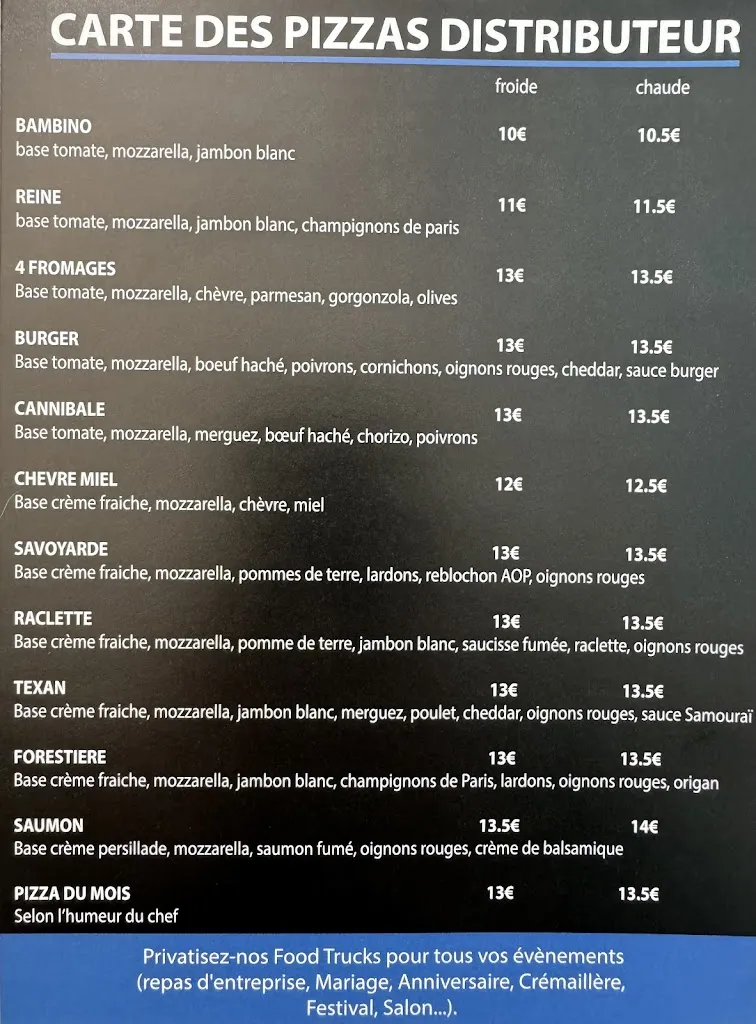 Menu_La fabrique de Charley Restaurant et distributeur à pizzas_Sarry_image_3