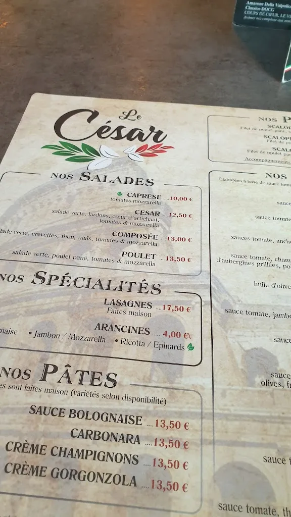 Menu_le césar_Sarreguemines_image_3