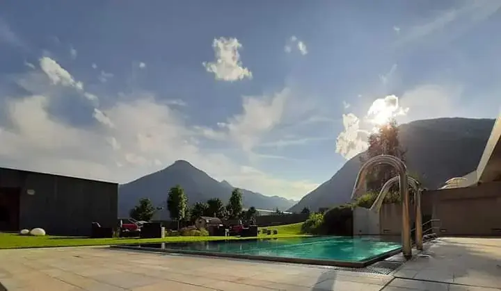 Cascade restaurant in Italy