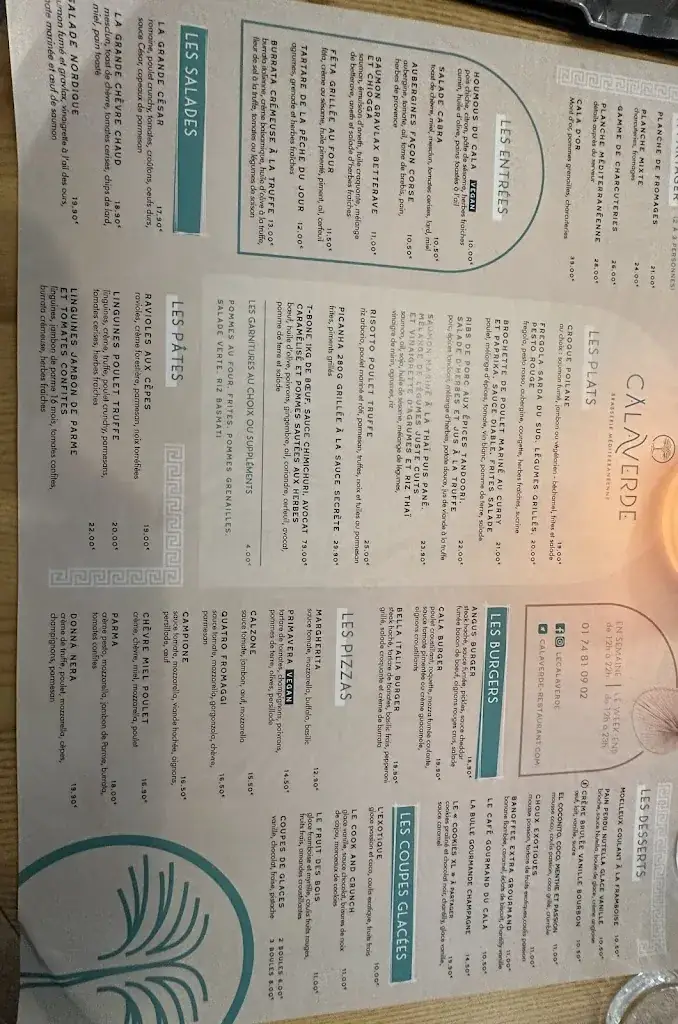 Menu_Cala Verde_Chessy_image_4