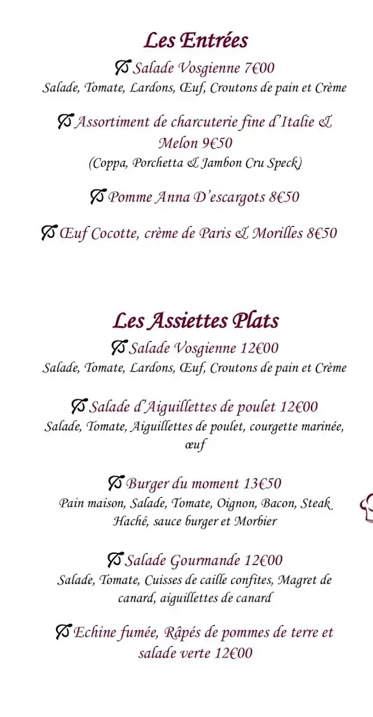 Menu_Restaurant Traiteur Les 2 Frères | Saulcy-sur-Meurthe_Saulcy-sur-Meurthe_image_4