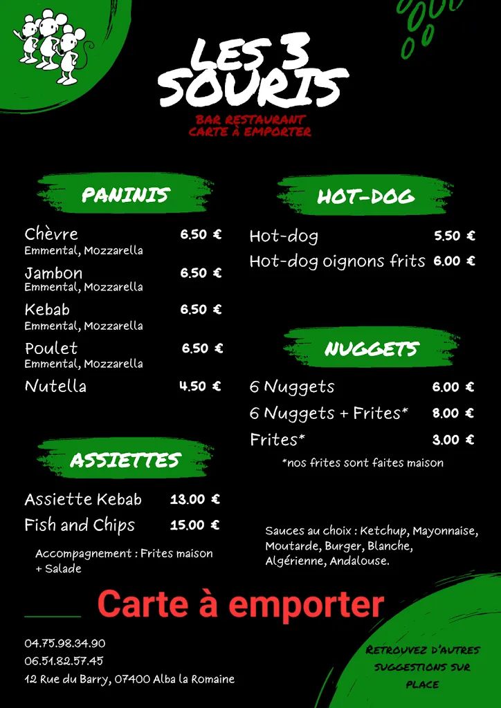 Menu_les 3 souris_Alba-la-Romaine_image_2