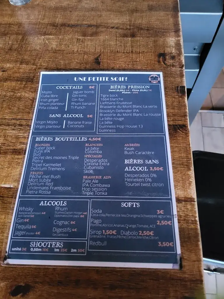 Menu_Le Hangar N7 • Bar / Pub / Restaurant_Andancette_image_2