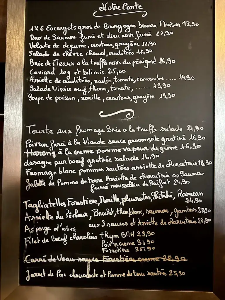 Menu_restaurant les 4 vents_Schiltigheim_image_1