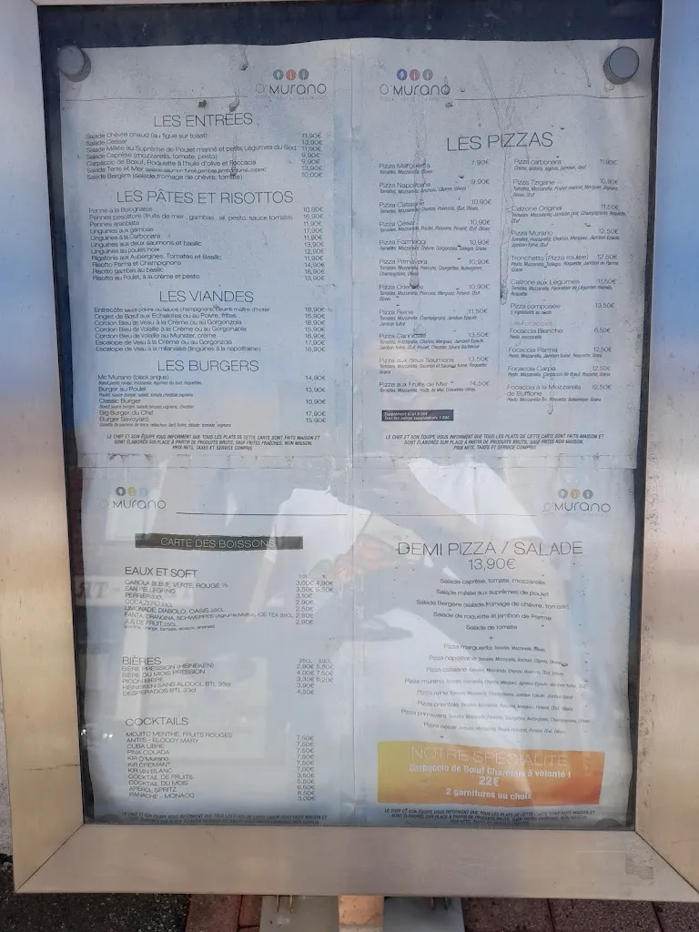 Menu_O Murano_Schweighouse-sur-Moder_image_3