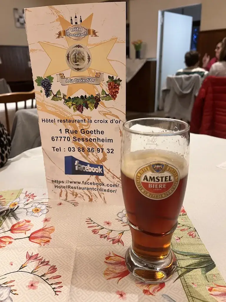 Menu_Hôtel restaurant la croix d'or_Sessenheim_image_7